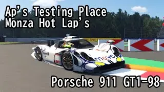 Monza | Porsche 911 GT1-98 Hot Lap's 【1:29.279】 | Ap's Testing Place