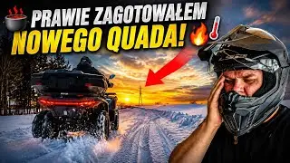 Na Quadzie! Prawie zagotowałem nowego Linhai Landforce 550...
