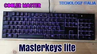Tastiera RGB Cooler Masterkeys lite- Unboxing-Recensione