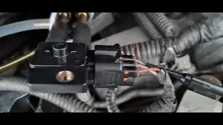 DPF Differential Pressure Sensor DTC P2455 short circuit Toyota Avensis 2.0L D4D 2010