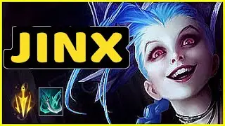 JINX VS ZIGGS ADC GAMEPLAY CHALLENGER I