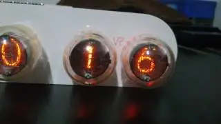 Nixie clock Z560M