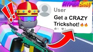 I Tried YOUR Craziest Challenges in Hypershot ROBLOX