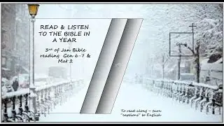 OT, NT Listen to the Bible in a year 3rd of Jan  Bible Reading  Read by David Suchet