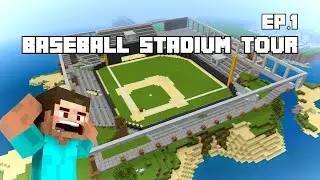 Building a Minecraft Baseball Stadium - Ep. 1