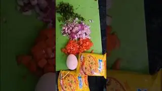 Maggi In Desi style/#maggi #food #kitchen #chicken #egg
