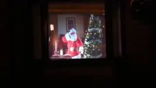 Santa in Window