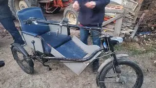 Винтажный мопед Sachs с двухступенчатой ​​автоматической коробкой передач, предназначенный для пе...