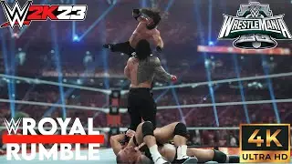 Roman Reigns VS Randy Orton VS LA Knight VS AJ Styles - UNDISPUTED UNIVERSAL Title Match | WWE 2K23