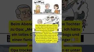 Opa&rsquo;s motorische Abwehrrede 😄 #funny #comedyshorts #lustig #funnymemes #humor #witzig #funnyshorts