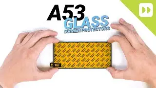 Top 3 Samsung Galaxy A53 glass screen protectors