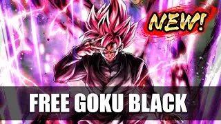 *NEW* FREE SPARKING ROSE GOKU BLACK! - Dragon Ball Legends