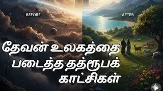 ஆதியாகமம் 1ம் அதிகாரம் முழுவதும் AI படத்துடன்