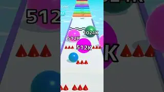 2048 | 2048 | Rare Ball - 512K Pink Ball - Ball Run Infinity #cutiepie22yt #devagamezone #fyp