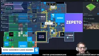 The Sandbox - Live Stream Launch Party with TheVisionEx - AMA