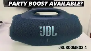 Есть ли функция PartyBoost в JBL Boombox 4?