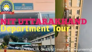 NIT UTTARAKHAND Department Tour #nituttarakhand  #nitianvlogger #pranjulgauramvlogs #nituk# trading