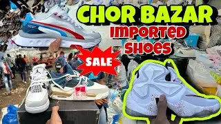 BRANDED SHOS MARKET I CHEAPEST SHOES MARKET IN DELHI | CHOR BAZAR SHOES MARKET 👟| LAL QILA BAZAR |