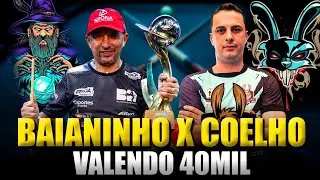 Baianinho de Mau&aacute; vs Coelho de Ub&aacute; 🔥 S&eacute;rie de 20 MIL REAIS | Bruxaria pros Dois Lados 😱🎱