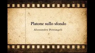 Platone sullo sfondo