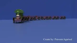 Toy Train Animation (3D)