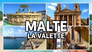 La magnifique ville de La Valette divers lieux à Malte