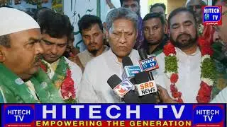 Sangareddy: BRS Habeeb Rasool@ Shakeel Joins AIMIM in Presence of AIMIM Karwan MLA Kausar Mohiuddin.