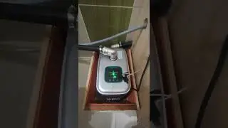Установка бака в квартире + насос