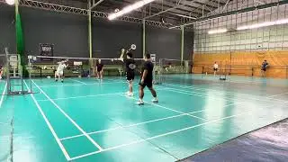 Alvin & Rudy VS Cate & James | Set 2 | Saturday Badminton Session | November 15, 2025