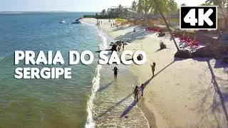 PRAIA DO SACO - Imagens a&eacute;reas dessa praia top em Sergipe!