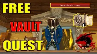 AQ3D | FREE Titles + 1 Bank Vault | NEW Hootenheim Quest | AdventureQuest3D