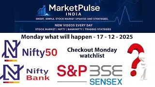 Nifty | Banknifty | Sensex | broker reco stocks | Analysis | Tamil Share Market - 17 Dec 2025