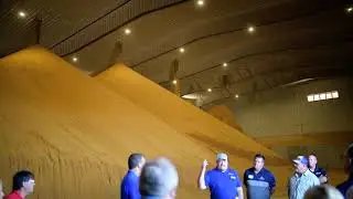Storage Building for Dried Distillers Grain