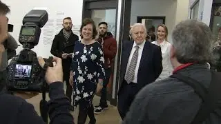 Sir David Attenborough Opens New Gallery Wing at Attenborough Arts Centre
