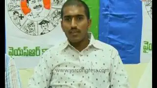 Vijayawada : YSRCP Student Wing leader speaks on protests against TDP Govt - 26th July 2016