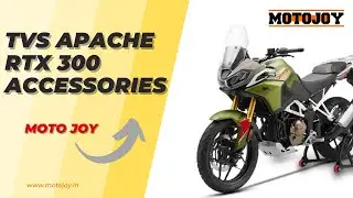 Best Accessories & Crash Guard for TVS Apache RTX 300- Moto Joy