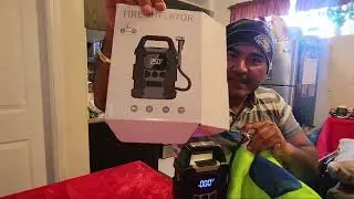 Mini Tire Pump That Packs a Punch &ndash; Digital, Rechargeable & Fast Portable Tire Inflator Unboxing