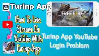  How to Live stream in free fire youtube with turnip app|| Turnip App se Live Stream kaise kare ||