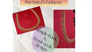 Simple Back & Front neck design ♥️🪡#shortsfeed#youtubeshorts#youtubefeed#youtubevideos#trendingshort