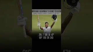 Mayank agarwal 💔 #cricket #shorts