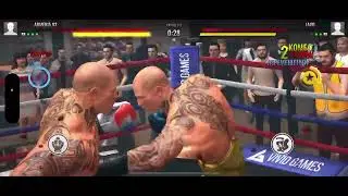 Real Boxing 2 сетевой бой с топовцами