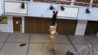 Zirkus Zebrasco beim Training im M&auml;rz 2018