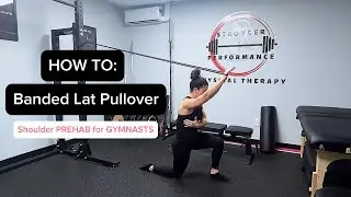 Banded Lat Pullover Tutorial | Shoulder Prehab for Gymnasts