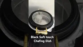 Elevate Your Buffet Setup with Our Black Chafing Dish! Serve in style with  black