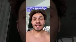 ALTCOIN GEM - ORAI CHAIN IS WHAT HAPPENS WHEN YOU MIX AI AND ORACLE SERVICES INTO ONE. BULLISH!!