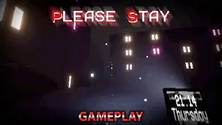 Please, Stay - Indie Horror Game(GAMEPLAY)