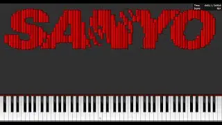 MIDI Art - Sanyo logo