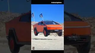 TESLA Cybertruck преодолевает «Китайскую стену» Гламис на песчаных дюнах Империал!