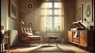 Mellow Synth Lofi Chillhop with Muted Guitar & Vinyl Hiss for Nostalgic Vibes