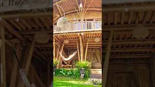 Stunning Bamboo House in the Heart of the Bali Jungle ■ Tranquility and Unforgettable Moments 🌴☀️🇸🇬